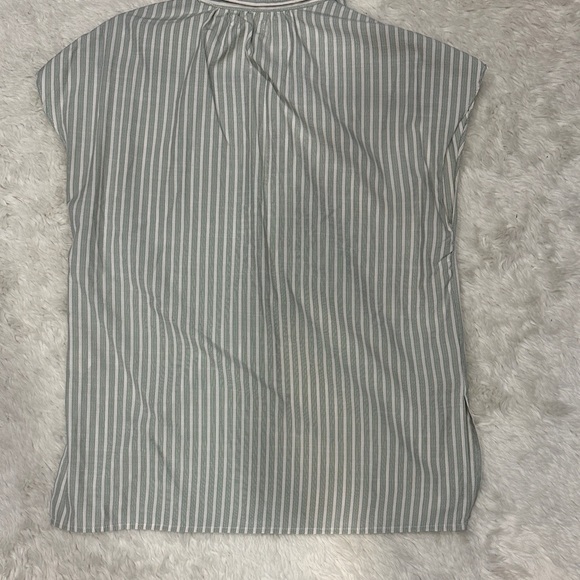 Striped Gray Women's Top Max Studio Women - Picture 5 of 7
